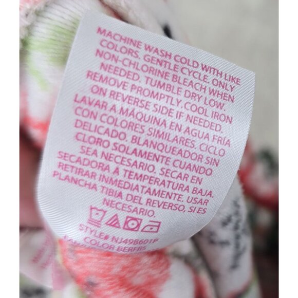 No Boundaries Christmas Leggings L/G Red Green White Festive Polyester Spandex - Picture 5 of 7